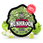 Sour Apple Magic Mushroom Gummies