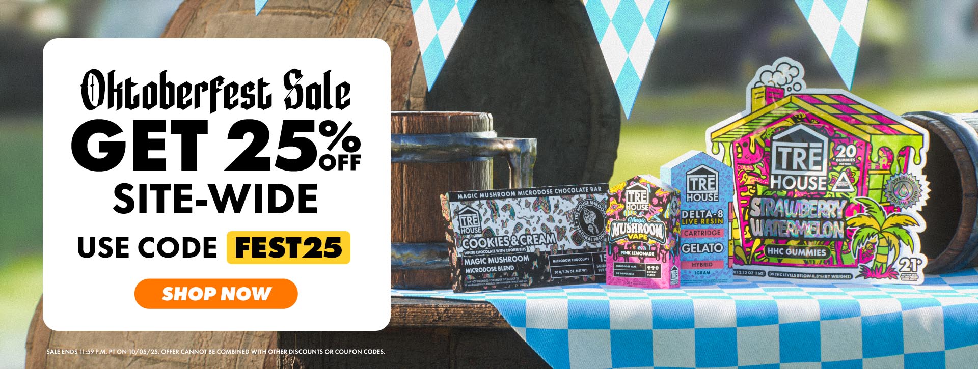 trehouse oktoberfest sale web assets Desktop Banner