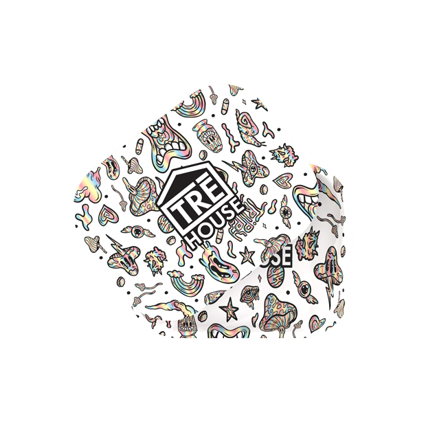 Metal Rolling Tray White TRĒ House