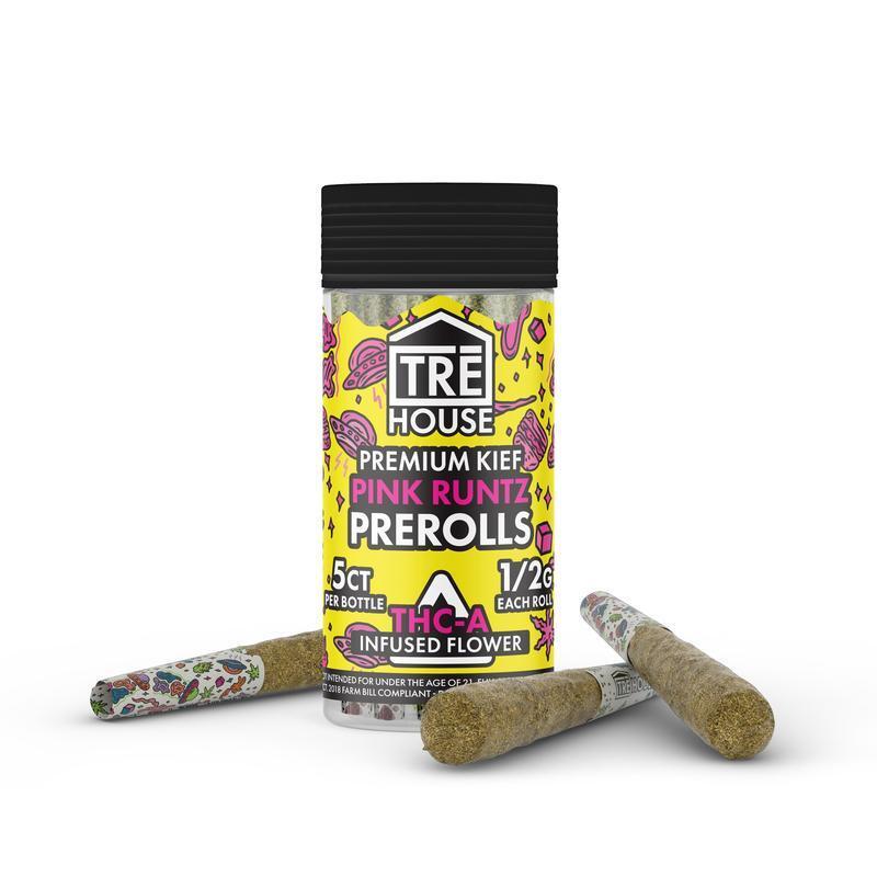 trehouse photo product render prerolls thca pinkruntz nov